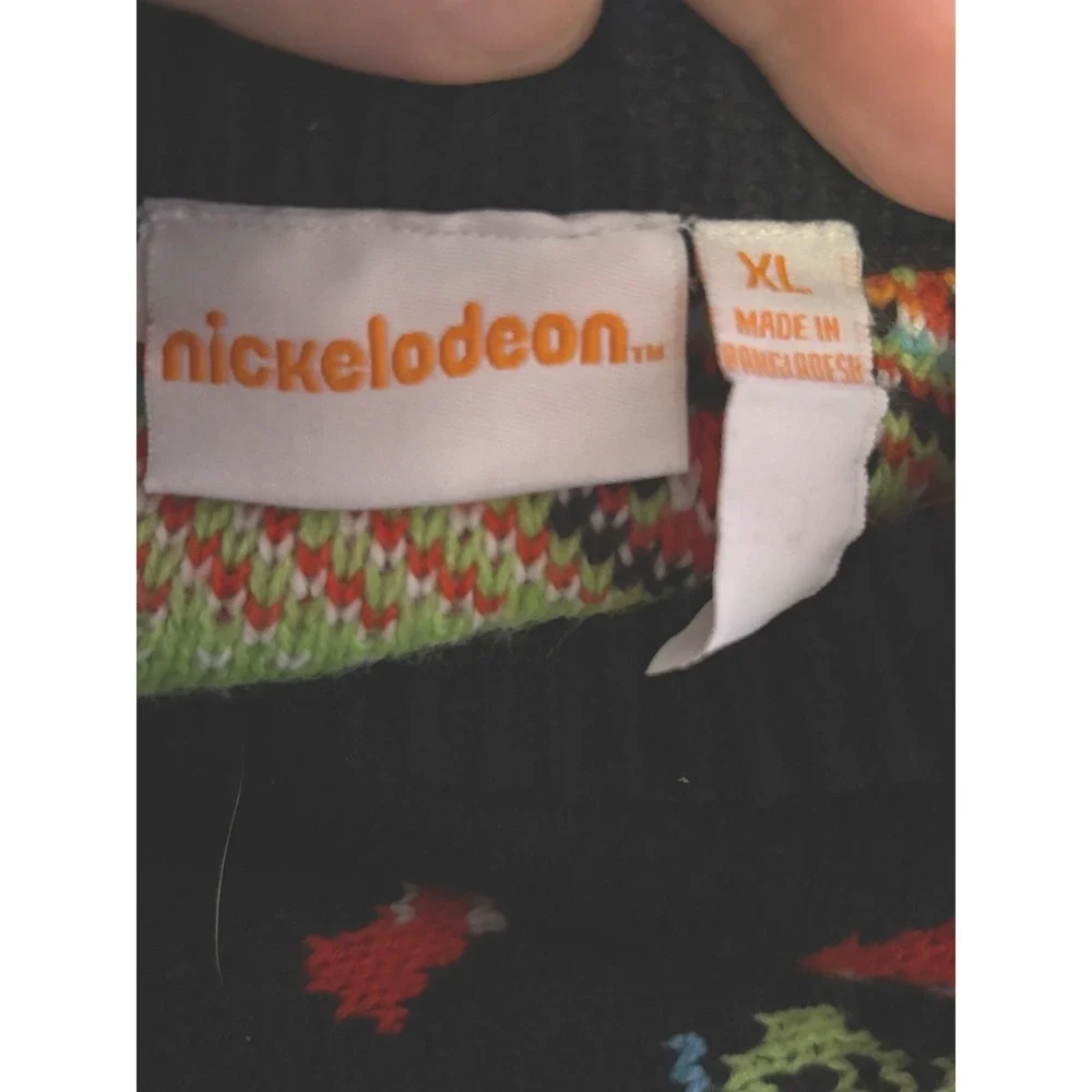 Nickelodeon RUGRATS REPTAR Christmas Ugly Sweater XL festive sweater gift‎